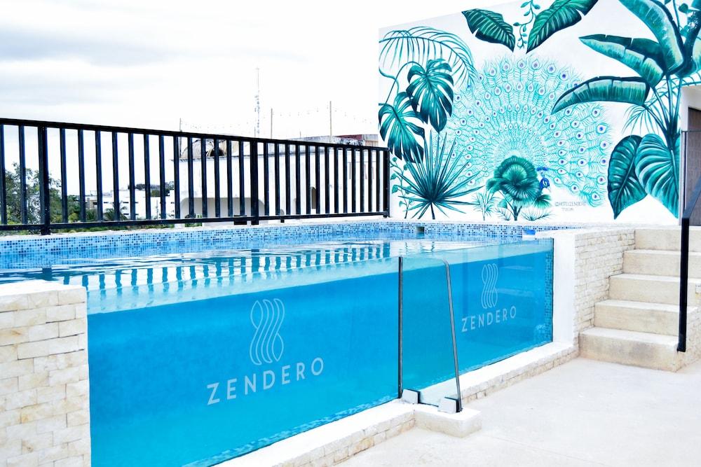 Hotel Zendero Tulum Pueblo Buitenkant foto