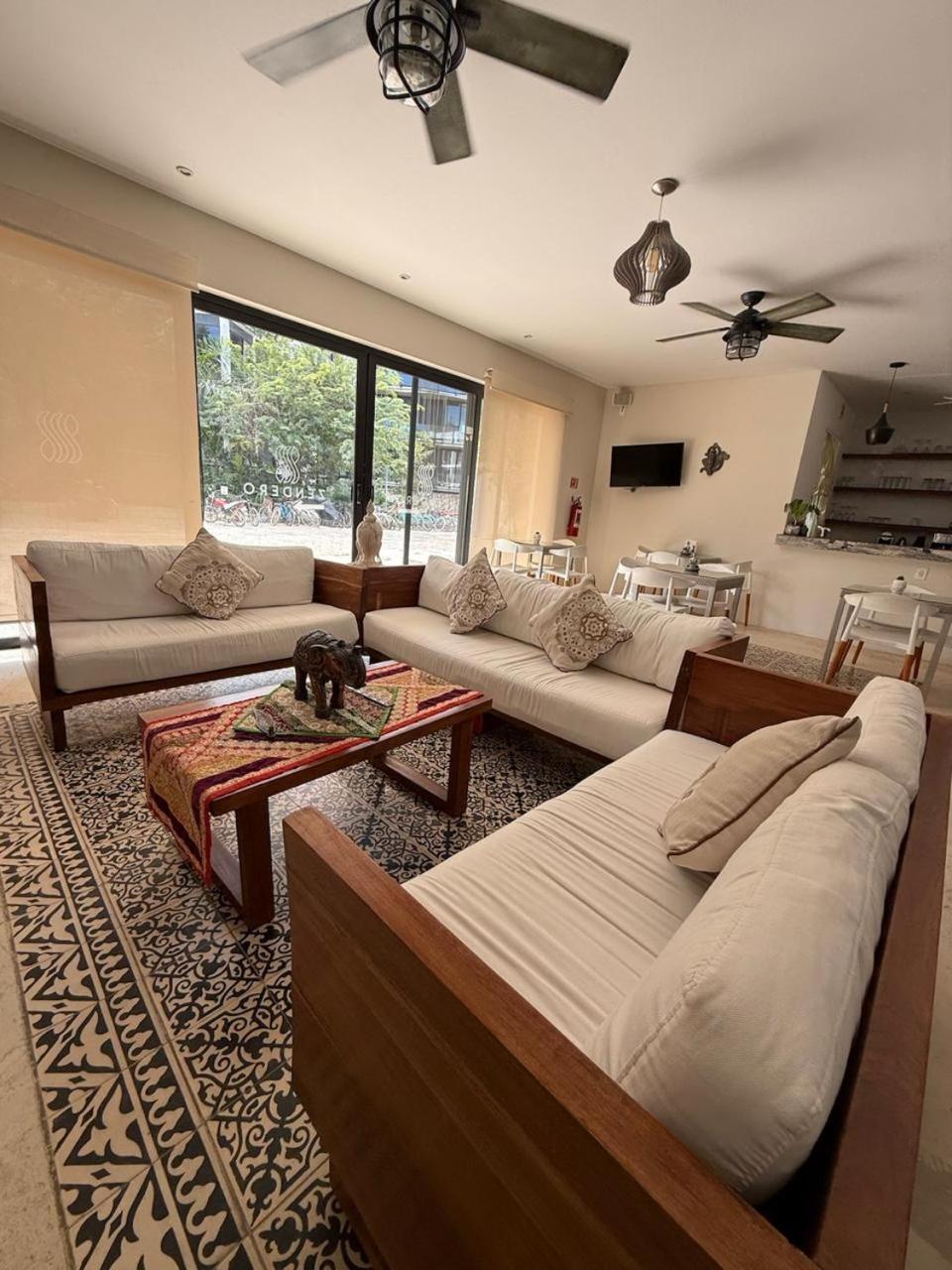 Hotel Zendero Tulum Pueblo Buitenkant foto